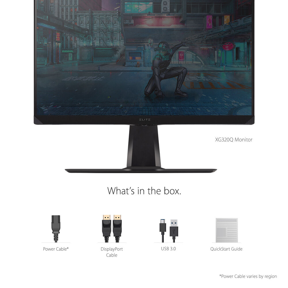 ViewSonic XG320Q-R 32" ELITE 1440p 0.5ms 175Hz Gaming Monitor - Certified Refurbished