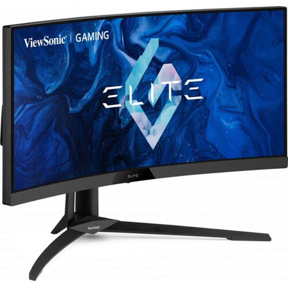 ViewSonic Elite XG340C-2K-S-2K 34" 1440p Ultra-Wide QHD Curved Gaming Monitor - Certified Refurbished