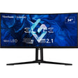 ViewSonic Elite 2K 34" 1440p Curved Gaming Monitor - Certified Refurbished