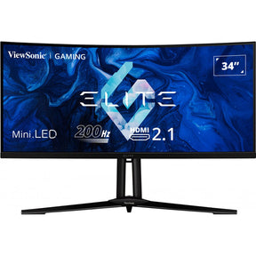 ViewSonic Elite 2K 34" 1440p Curved Gaming Monitor - Certified Refurbished