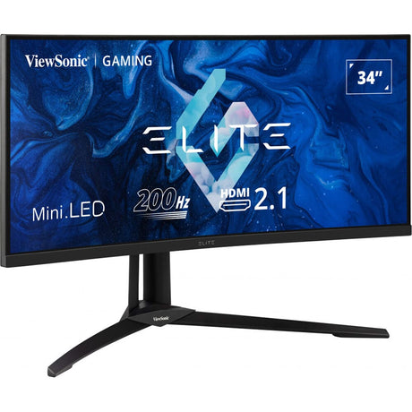 ViewSonic Elite 2K 34" 1440p Curved Gaming Monitor - Certified Refurbished