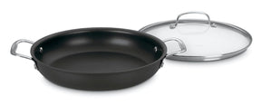 Cuisinart 12" Everyday Pan with Medium Dome Cover, Black