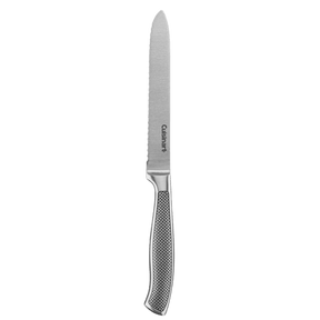 Cuisinart 5” Stainless Steel Serrated Utility Knife – Graphix Collection, Silver