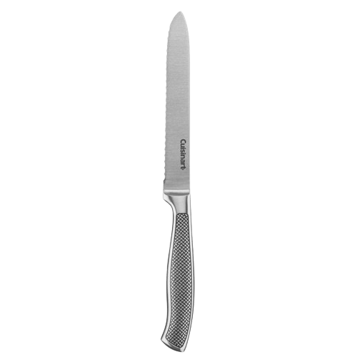 Cuisinart 5” Stainless Steel Serrated Utility Knife – Graphix Collection, Silver