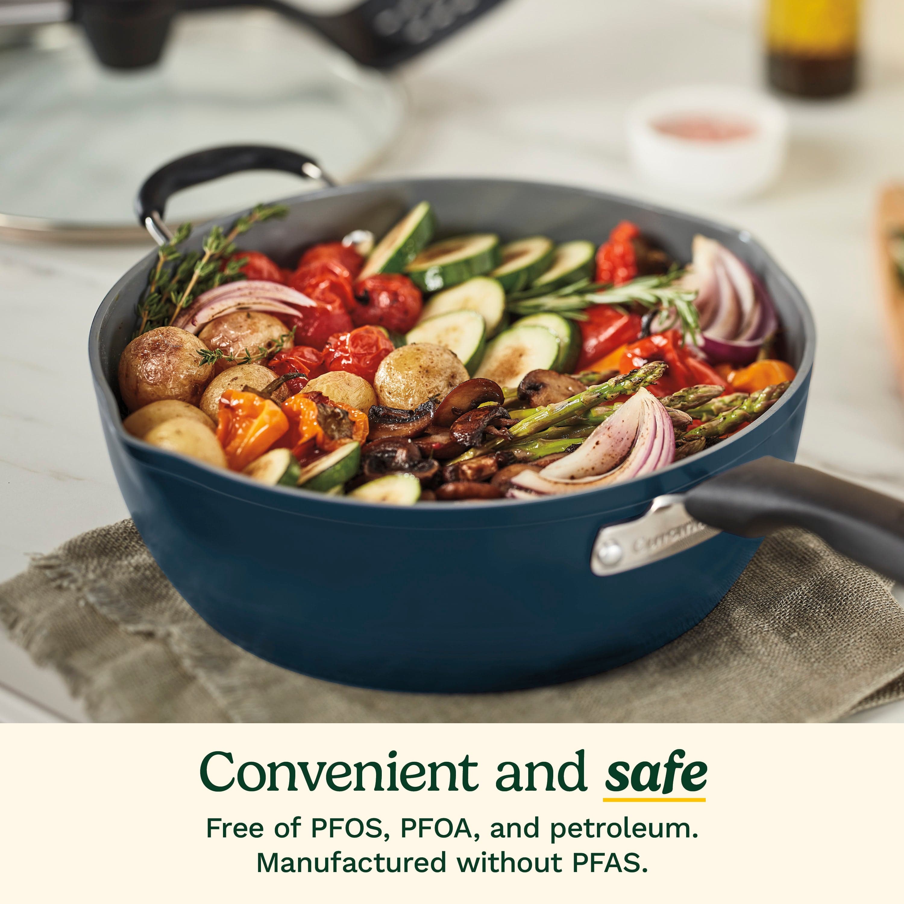 Cuisinart Preferred Pan 4-Pc Set, Nouveau Navy