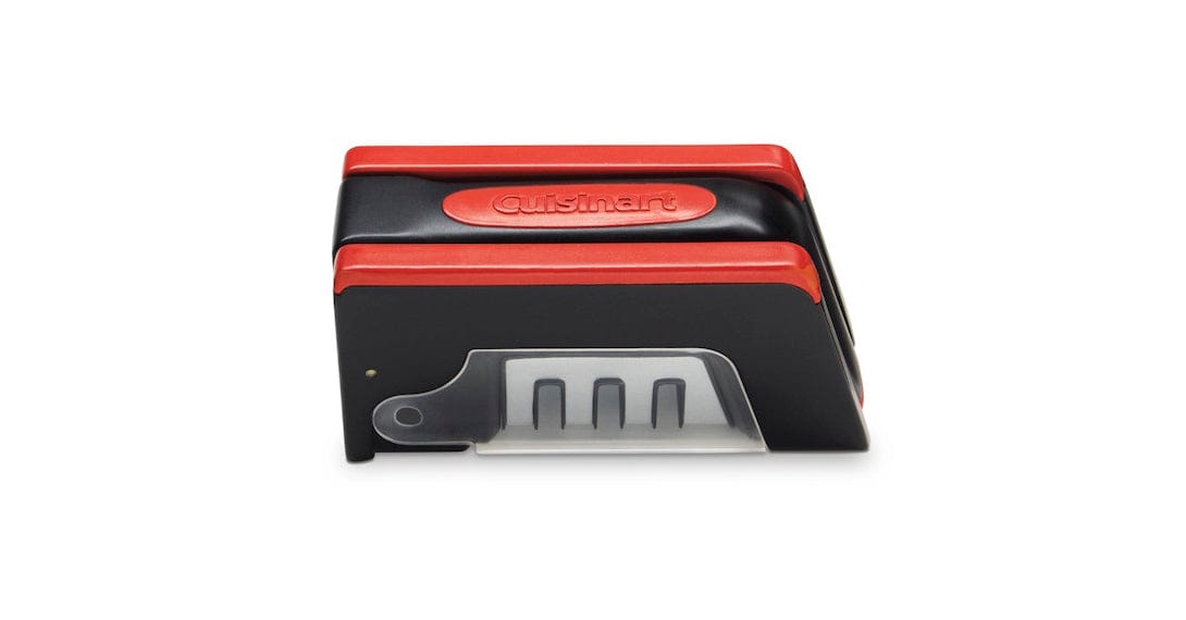 Cuisinart 3-Slot Foldable Knife Sharpener, Black