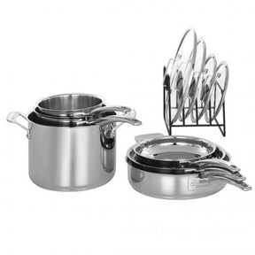 Cuisinart Smartnest Stainless Steel 11 Piece Set, Silver