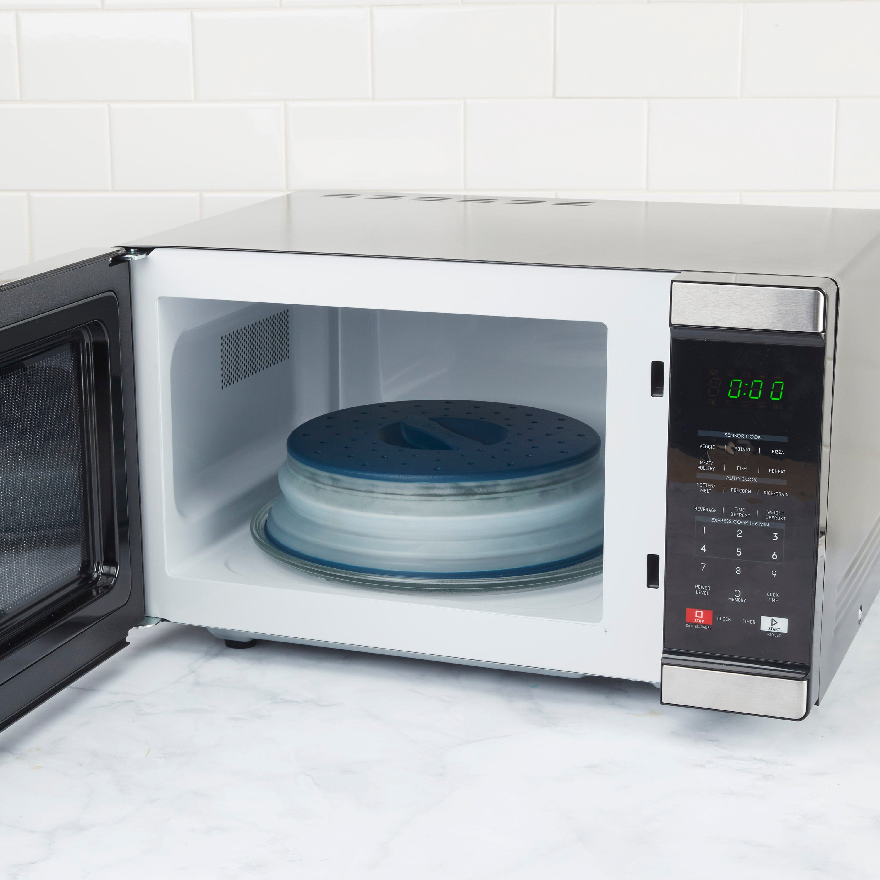 Cuisinart Microwave Food Cover, Blue