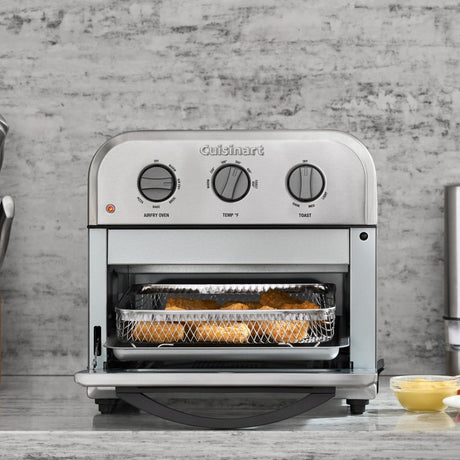 Cuisinart Compact Air Fryer Toaster Oven, Silver