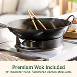 Cuisinart Outdoor Wok Station, Black Stainless