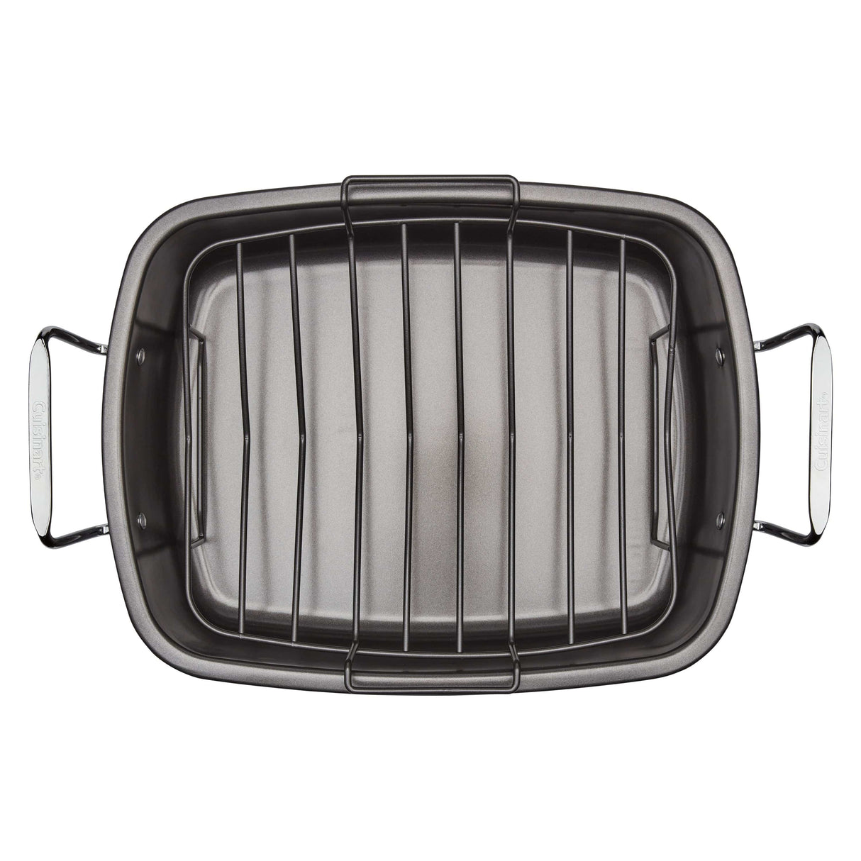 Cuisinart 16″ Roaster with Rack, Gray
