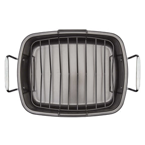 Cuisinart 16″ Roaster with Rack, Gray