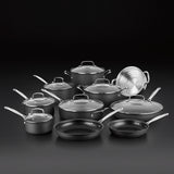 Cuisinart Chef's Classic™ Nonstick Hard Anodized 17 Piece Chef's Classic Nonstick Hard Anodized Set, Black