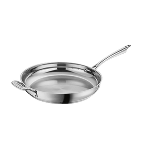 Cuisinart Professional Series™ Cookware 12" Skillet with Helper Handle, Silver