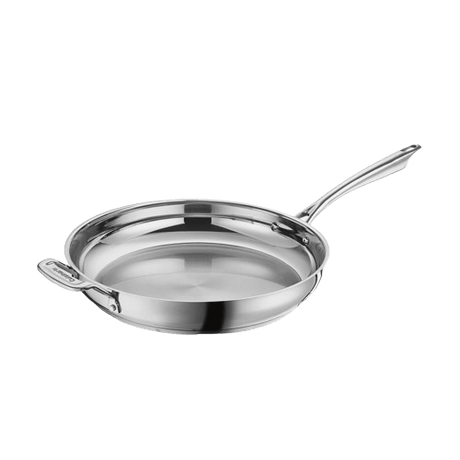 Cuisinart Professional Series™ Cookware 12" Skillet with Helper Handle, Silver