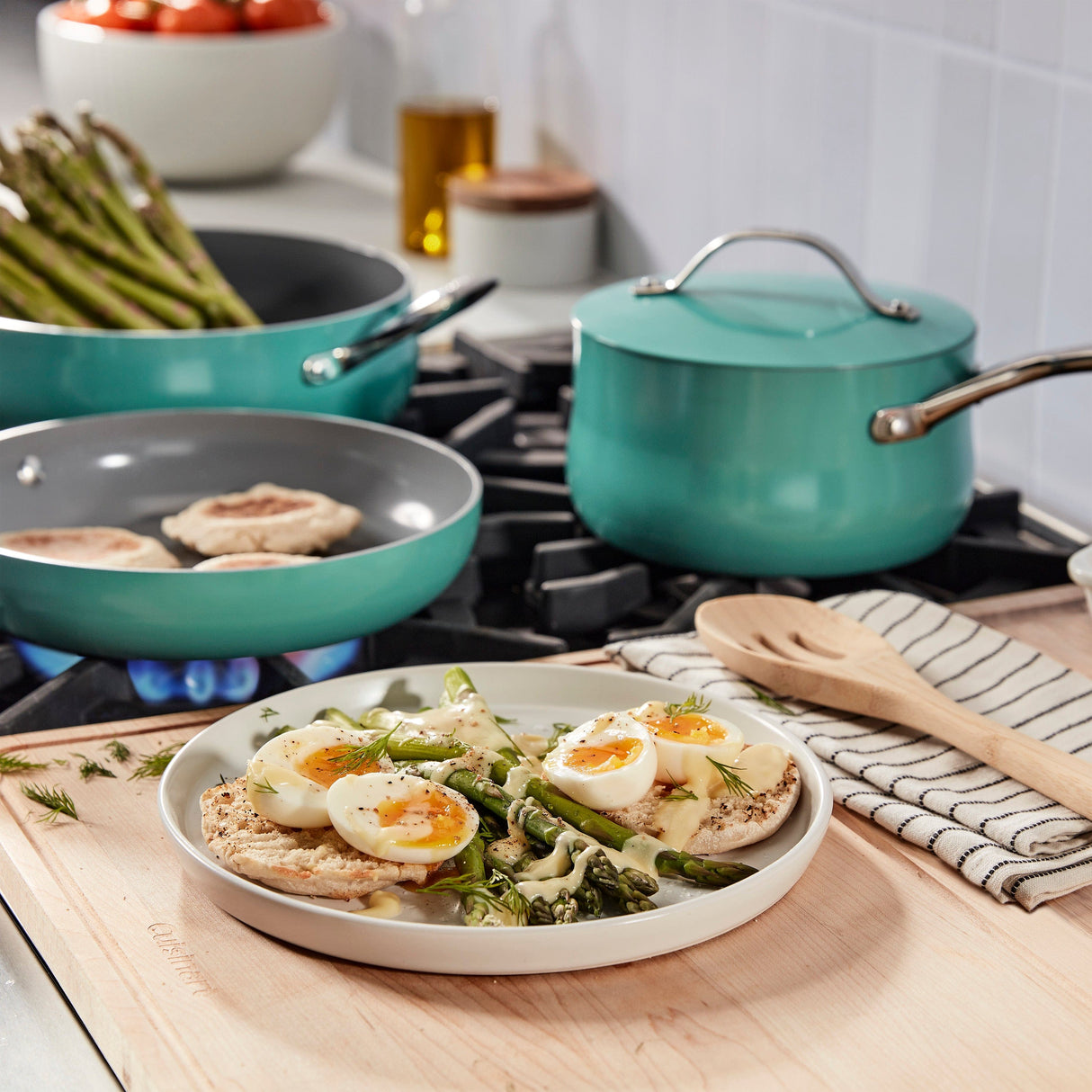 Cuisinart Culinary Collection 12-Piece Set, Teal
