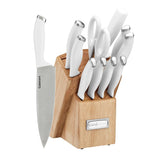 Cuisinart ColorPro 12 Piece Knife Block Set, White