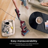 Shark Navigator Lift-Away Upright Vacuum Cleaner with Self-Cleaning Brushroll, PowerFins, Anti-Allergen with HEPA, Paprika - Certified Refurbished