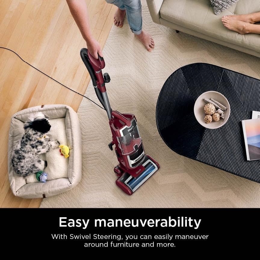 Shark Navigator Lift-Away HEPA Upright Vacuum Cleaner, Paprika - Open Box