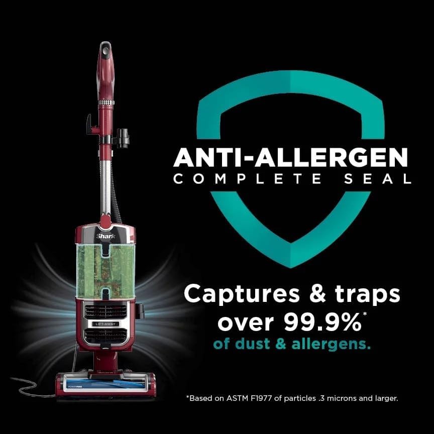 Shark Navigator Lift-Away HEPA Upright Vacuum Cleaner, Paprika - Open Box
