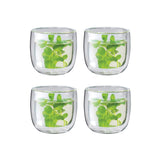 Zwilling Sorrento 4-pc Double-Wall Glass Tea Cup Set