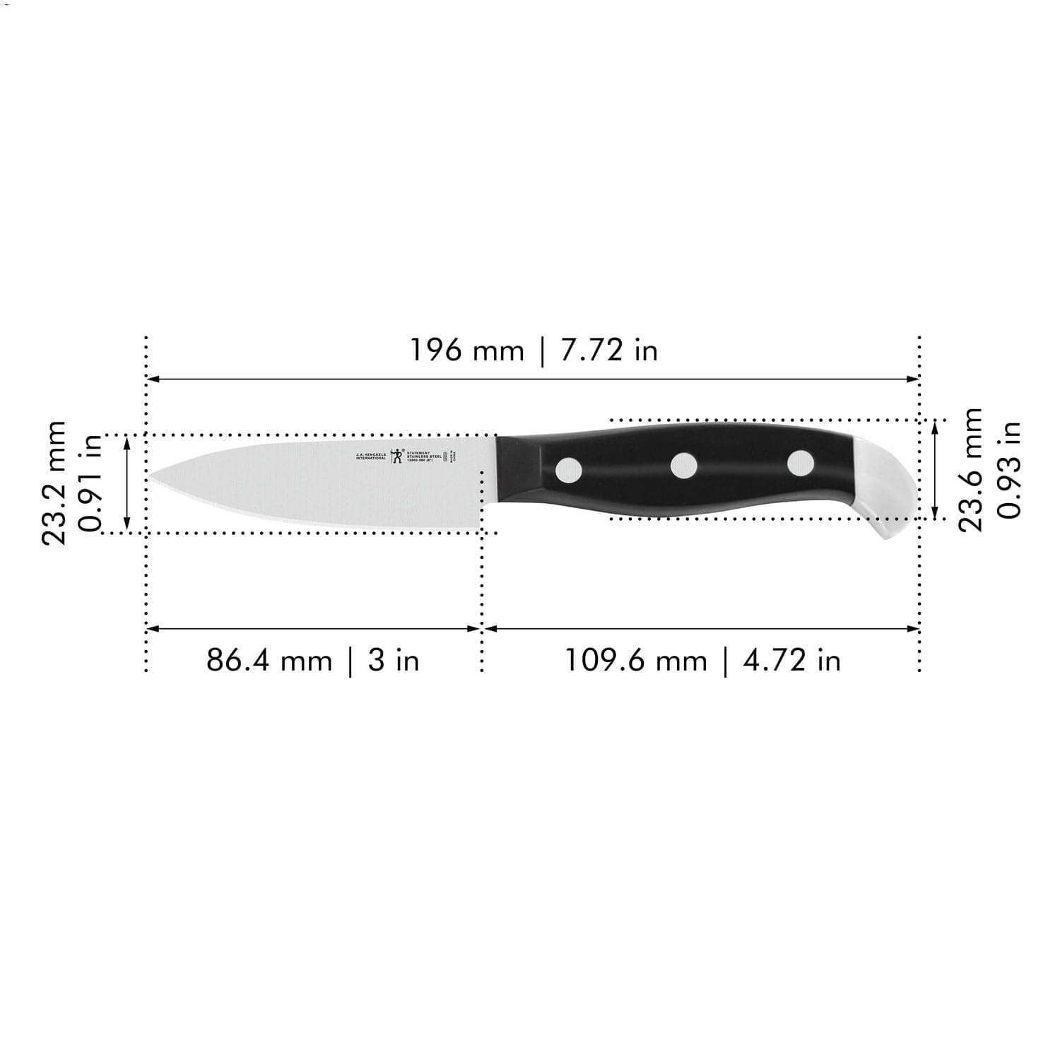 Henckels Statement 3-inch Paring Knife