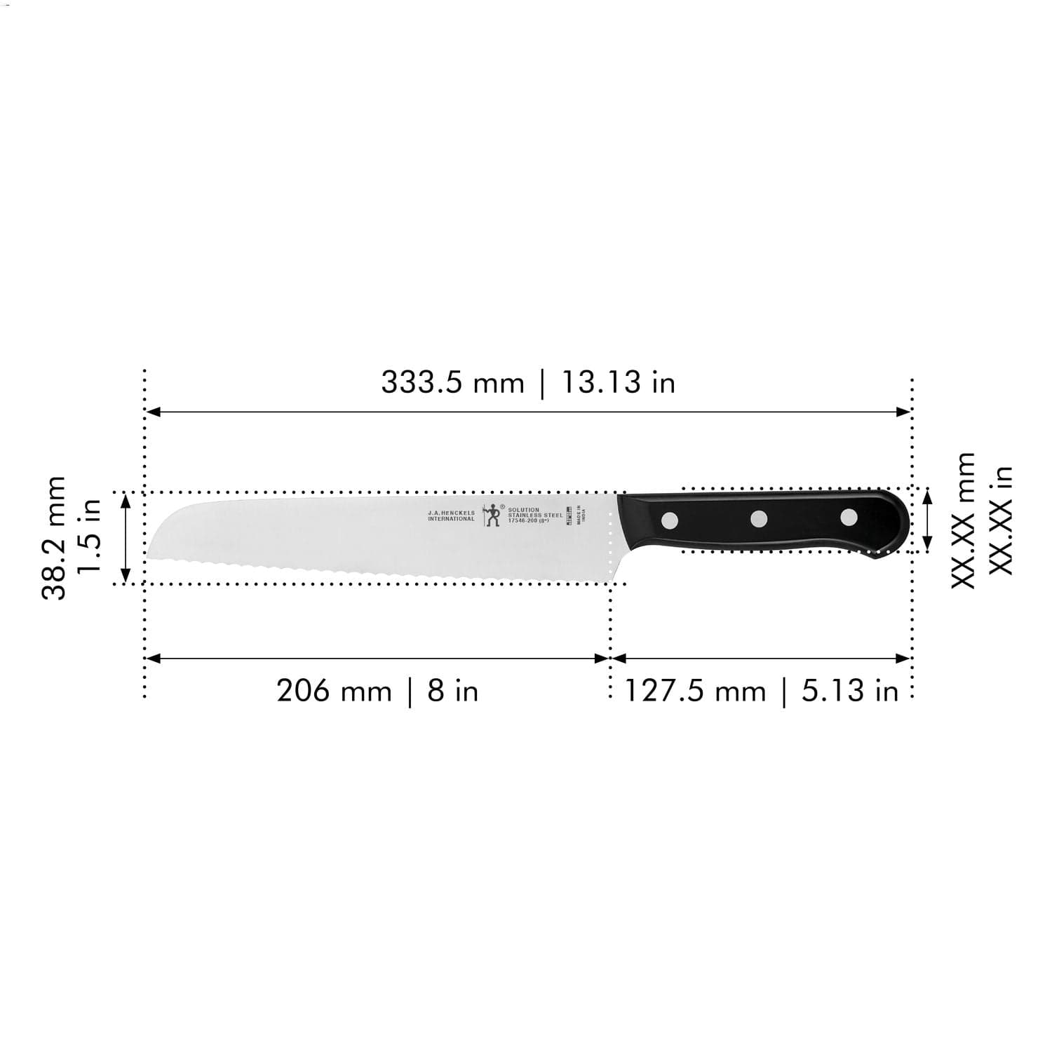 Henckels Solution 8-inch Bread Knife