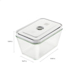 Zwilling Fresh & Save 3-pc Glass Food Storage Container, Meal Prep Container- Assorted Sizes