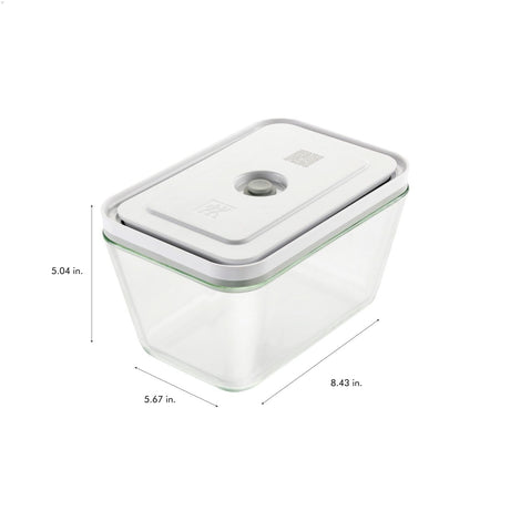Zwilling Fresh & Save 3-pc Glass Food Storage Container, Meal Prep Container- Assorted Sizes