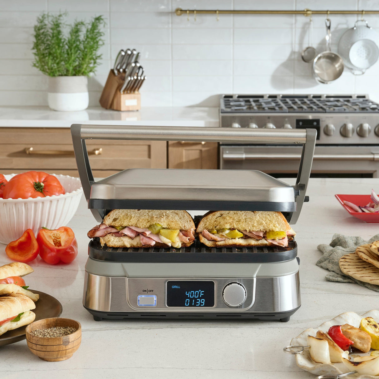 Cuisinart Griddler® Five, Silver