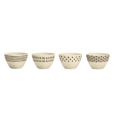 Cuisinart Set of 4 Pinch Bowls, Cream