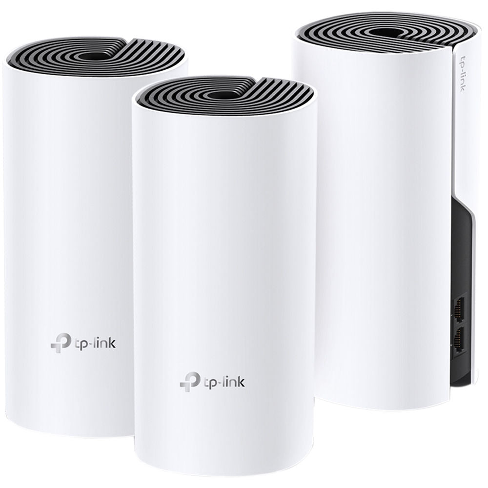 TP-Link Deco-M4 AC1200 Whole-Home Mesh Wi-Fi System 3 Pack - Certified Refurbished