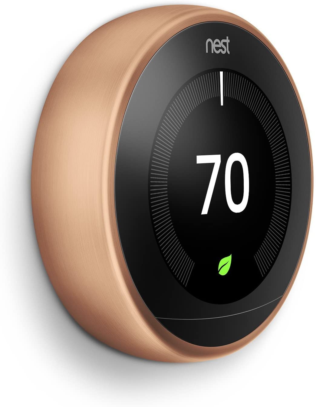 Google Nest GT3021US 3rd Generation Home Learning Programmable Smart Thermostat, Copper