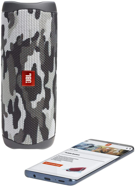JBL ?Flip 5 Bluetooth Speaker Camo - Certified Refurbished