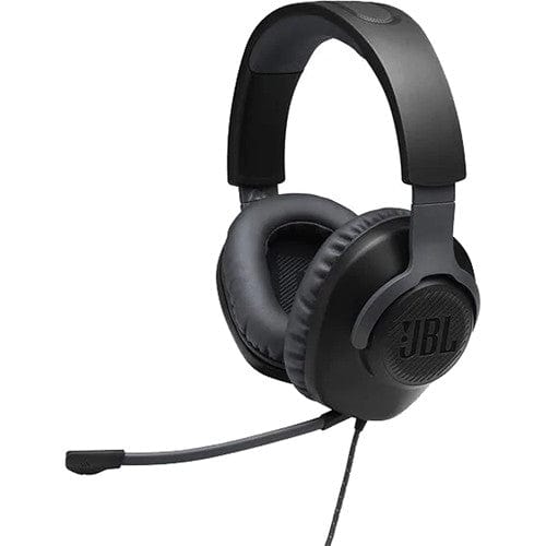 JBL JBLQUANTUM100BAM-Z Quantum 100 Wired Headset for Gaming, Black - Certified Refurbished