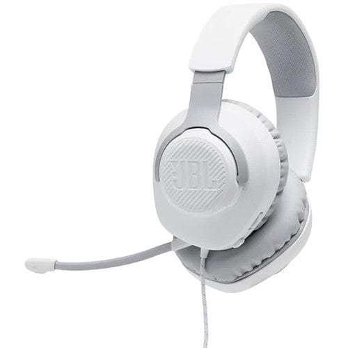 JBL JBLQUANTUM100WAM-Z Quantum 100 Wired Headset for Gaming White - Certified Refurbished