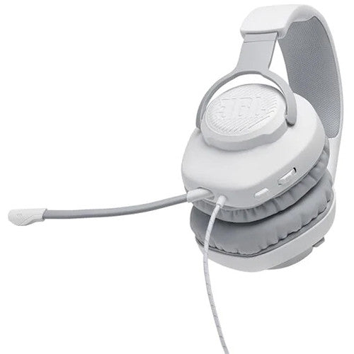 JBL JBLQUANTUM100WAM-Z Quantum 100 Wired Headset for Gaming White - Certified Refurbished