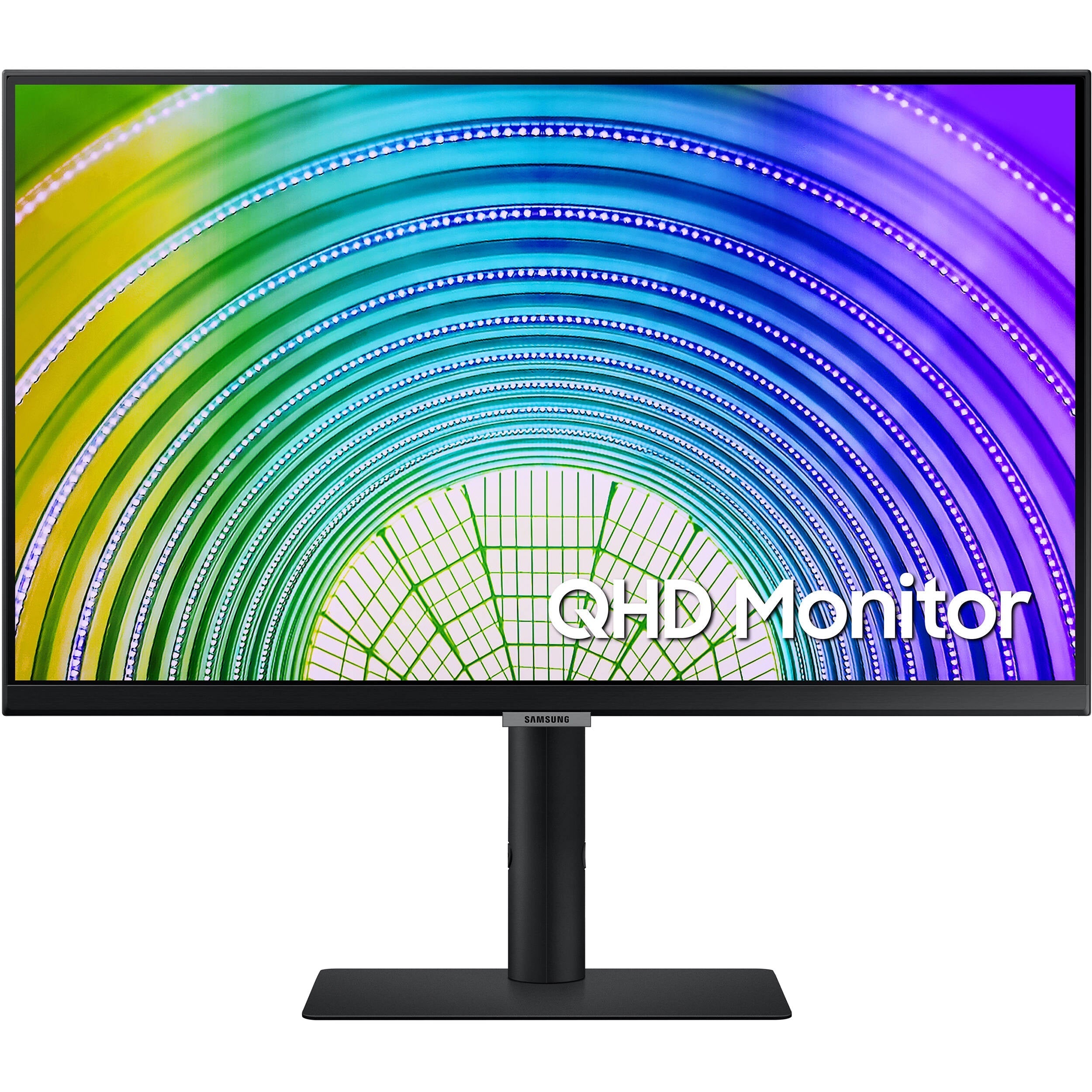 Samsung LS24A600UCNXGO 24" S60UA Series 2560 x 1440 75Hz QHD High Resolution Monitor - Certified Refurbished