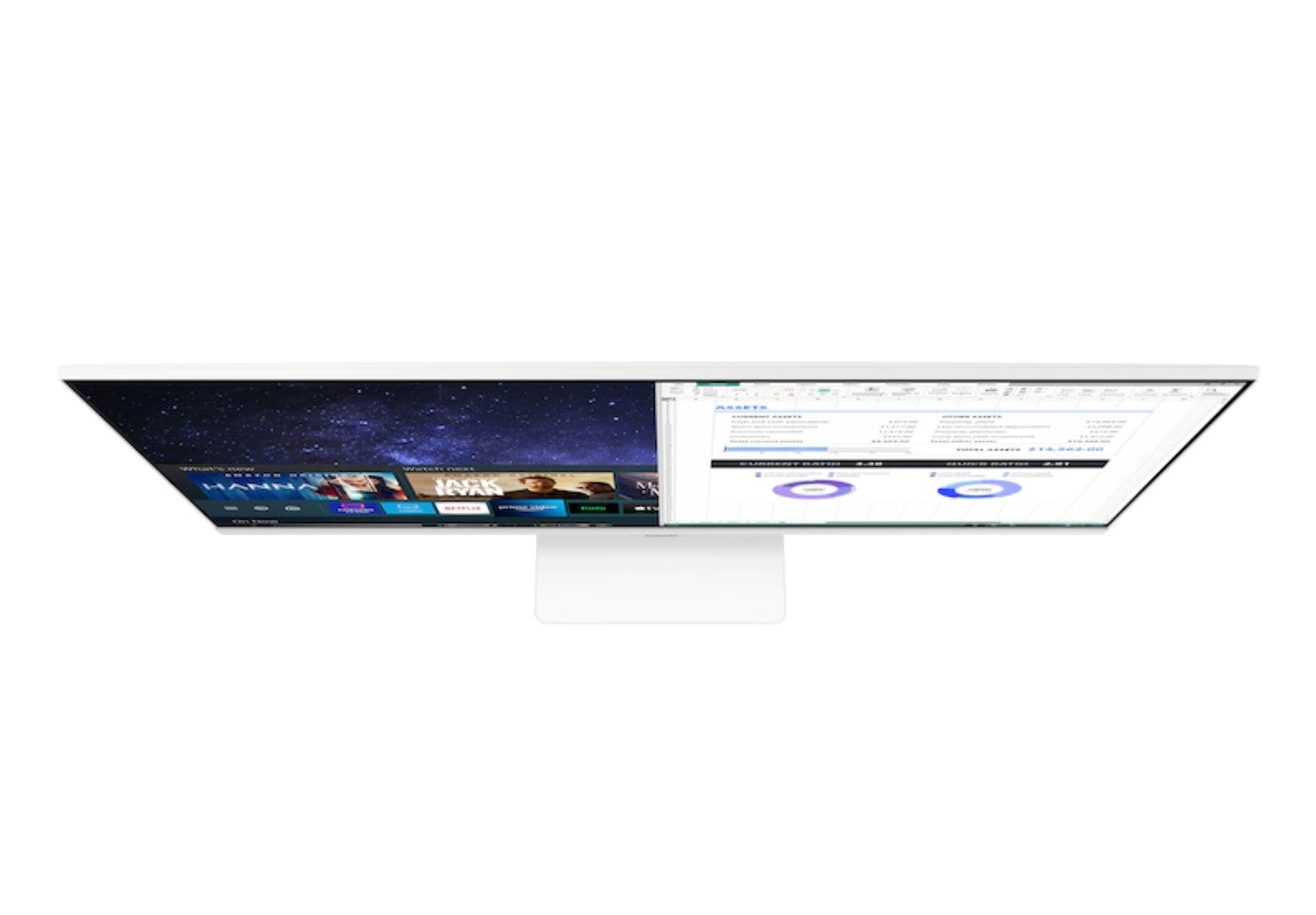 Samsung LS27AM501NNXZA-RB 27" 1080p Smart Monitor Streaming TV - Certified Refurbished