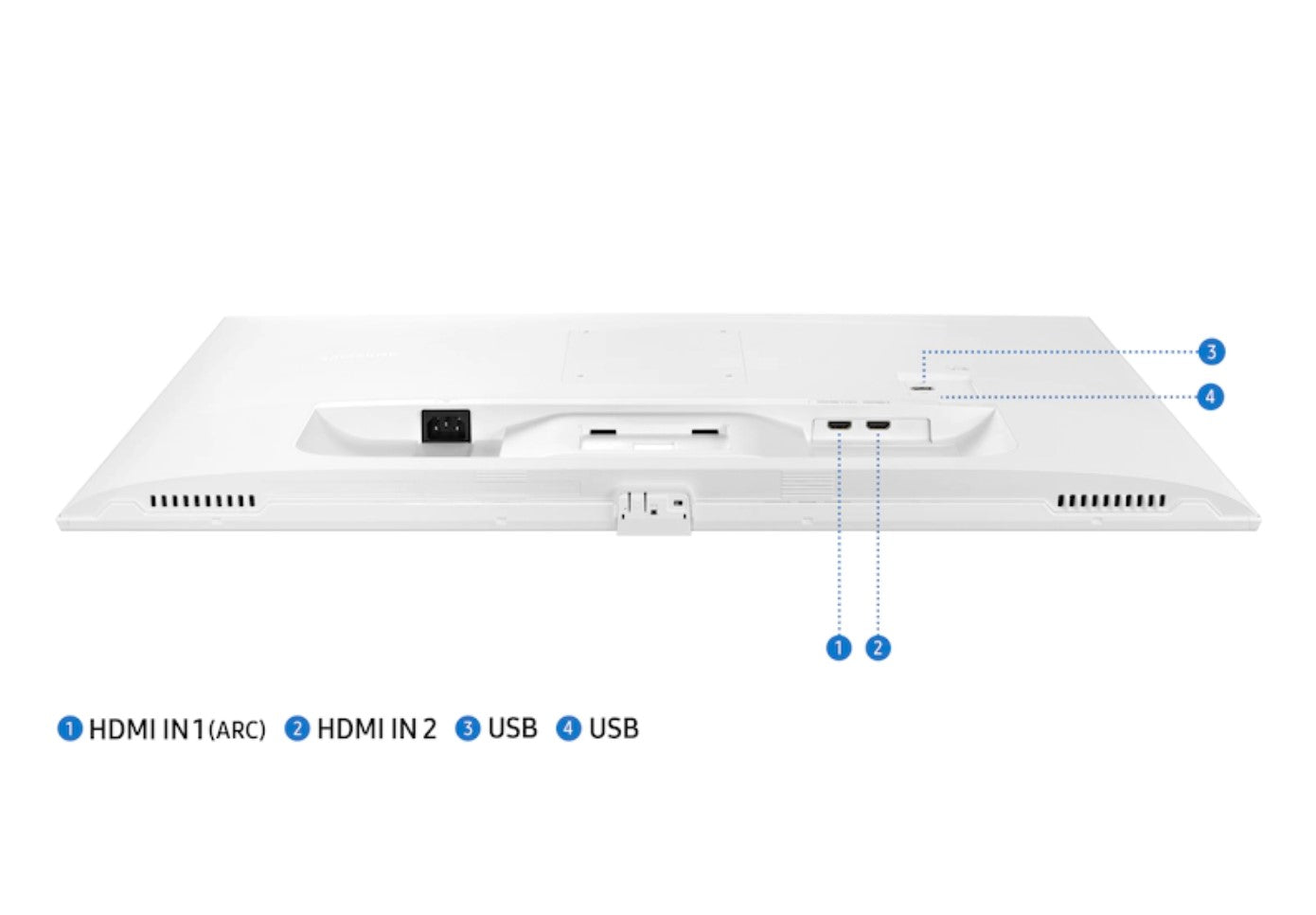 Samsung LS27AM501NNXZA-RB 27" 1080p Smart Monitor Streaming TV - Certified Refurbished