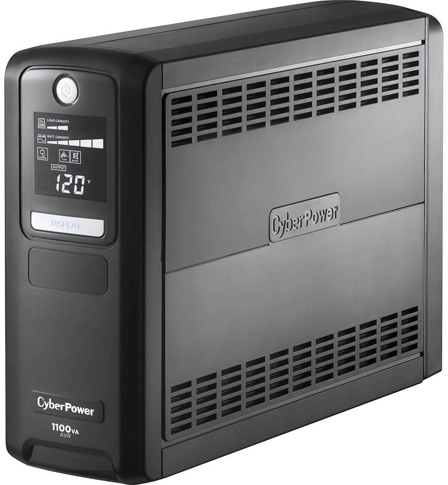 CyberPower LX1100G-R 1100AVR/600W AVR 10 Outlets UPS Battery Backup - New Battery Certified Refurbished