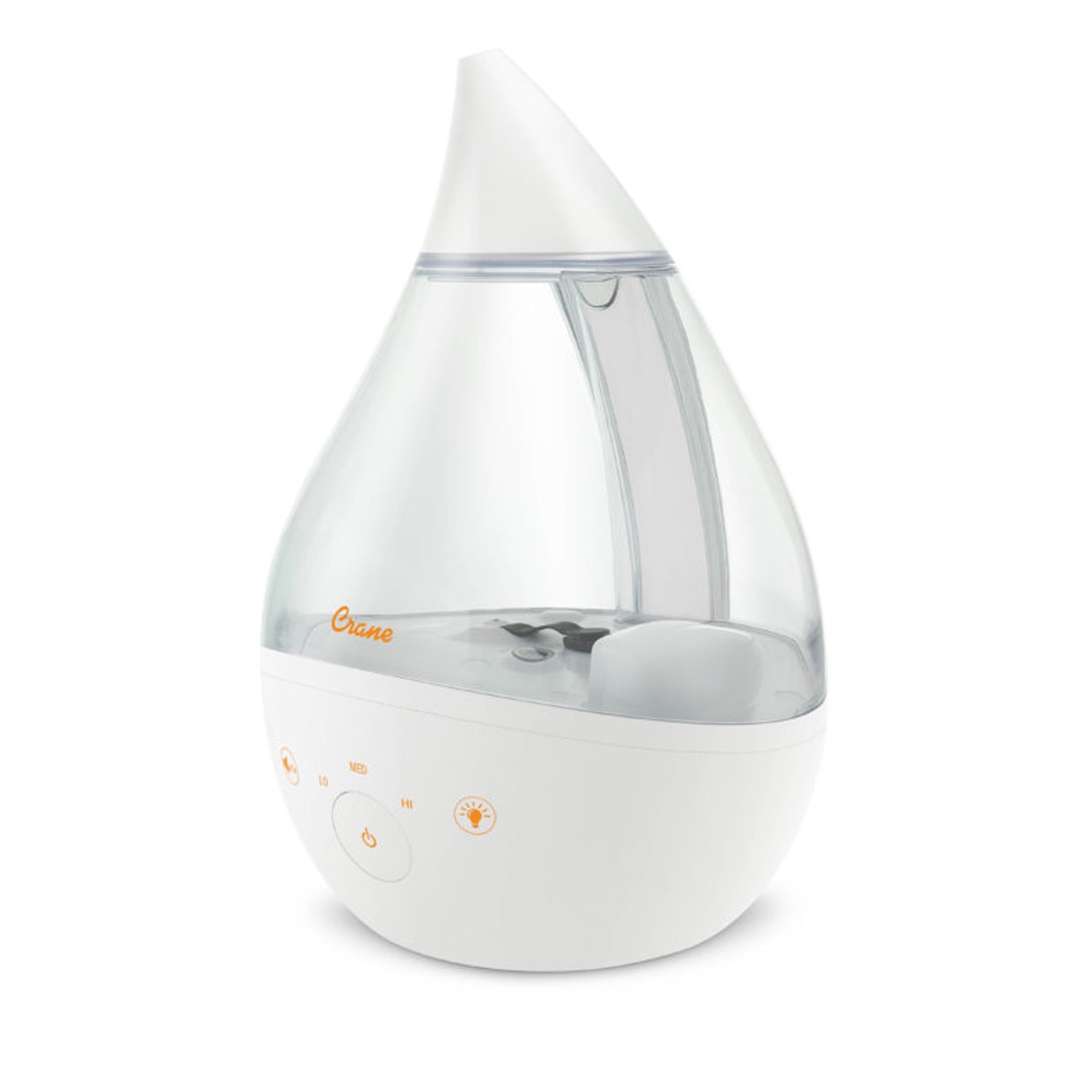 Crane RB-5306CW Top Fill Cool Mist 1gl Humidifier Clear Certified Refurbished