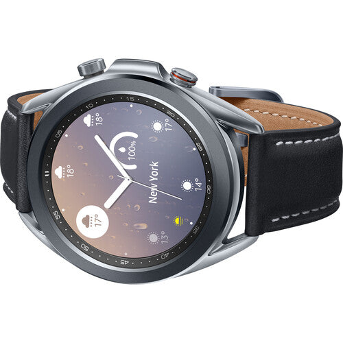 Samsung SM-R850NZSAXAR-RB Galaxy Watch 3Bluetooth Silver Certified Refurbished