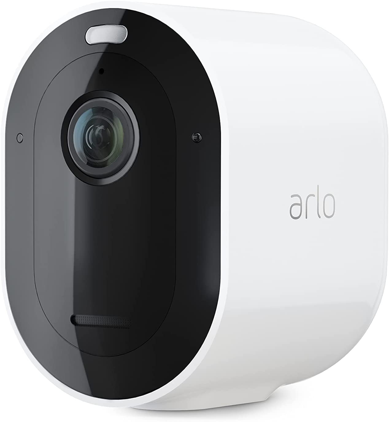 Arlo VMC4350P-100NAR Pro 4 Spotlight Camera 3 Pack Security HDR Color Night Vision 2 Way Audio WiFi No Hub Needed White - Certified Refurbished