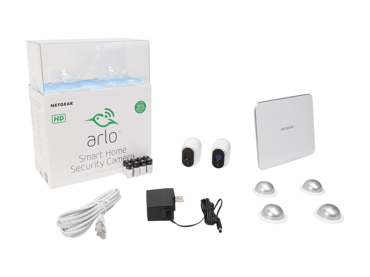 Arlo Wire-Free 2 HD Cameras Security System Certified Refurbished