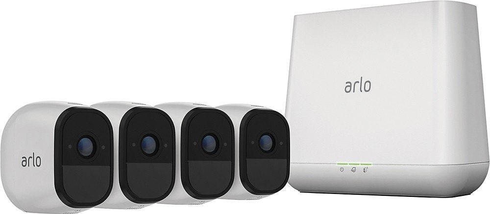 Arlo VMS4430P-100NAR Pro 2 1080p 4 Cam Security System w/2-Way Audio - Certified Refurbished