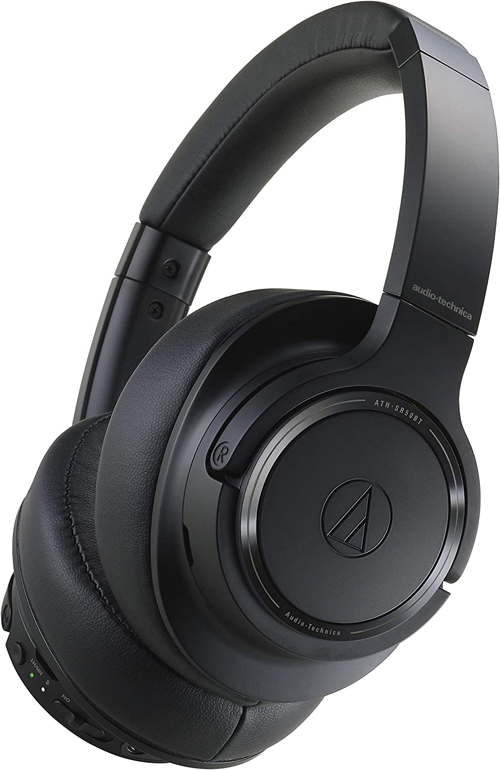 Audio-Technica ATH-SR50BTBK-RB Bluetooth Wireless Over-Ear Headphones Black - Certified Refurbished