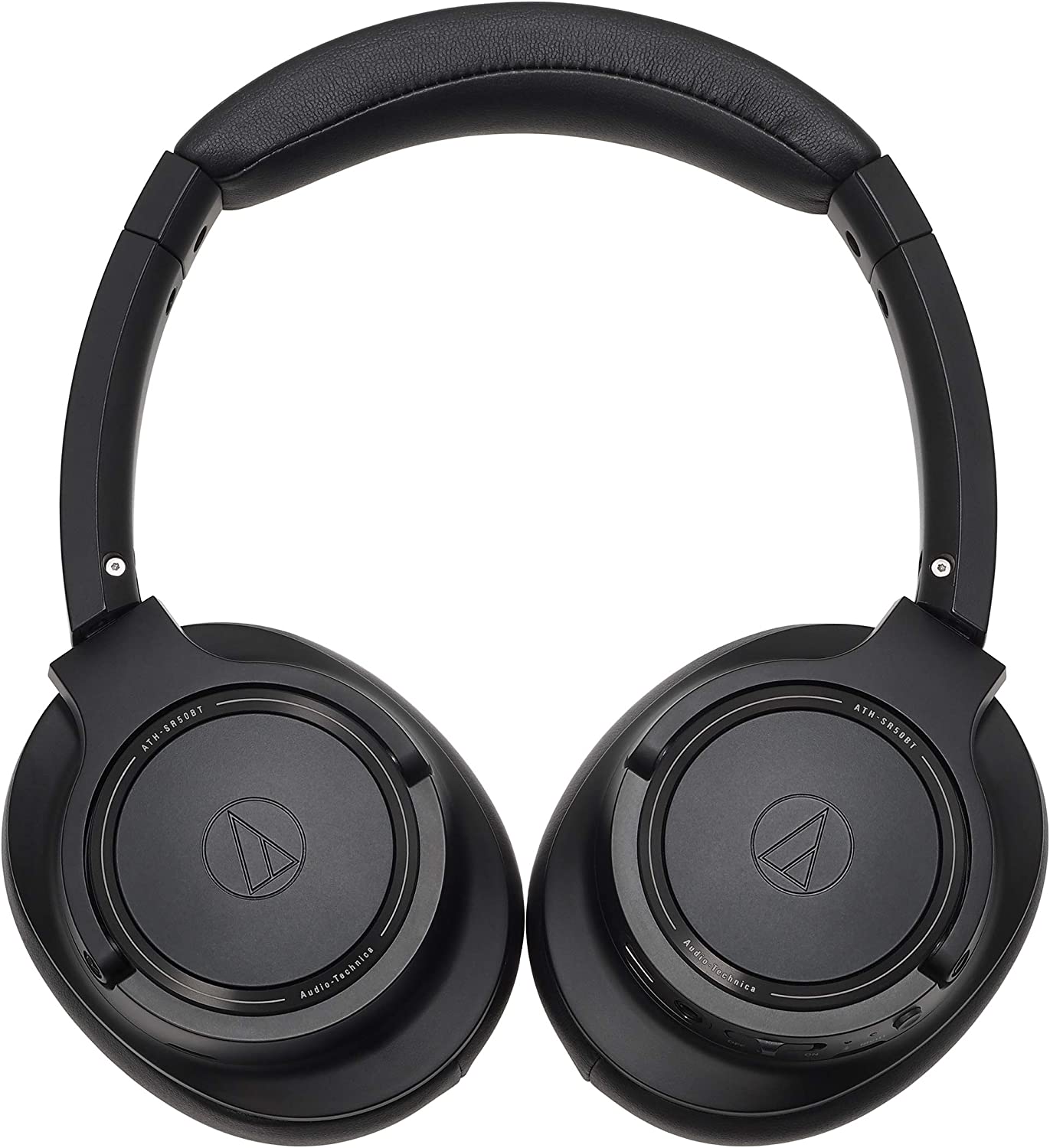 Audio-Technica ATH-SR50BTBK-RB Bluetooth Wireless Over-Ear Headphones Black - Certified Refurbished