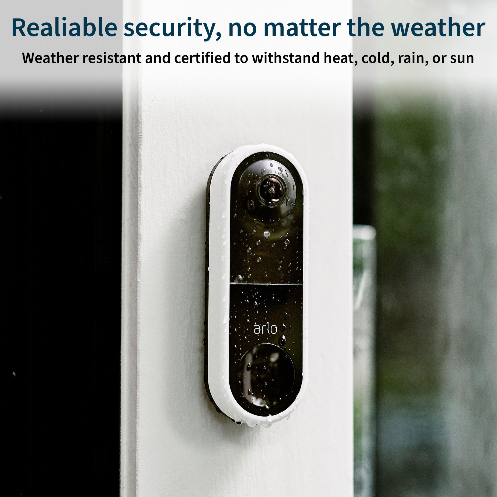 Arlo AVD1001-100NAR Smart Doorbell HD Video Wired - Certified Refurbished