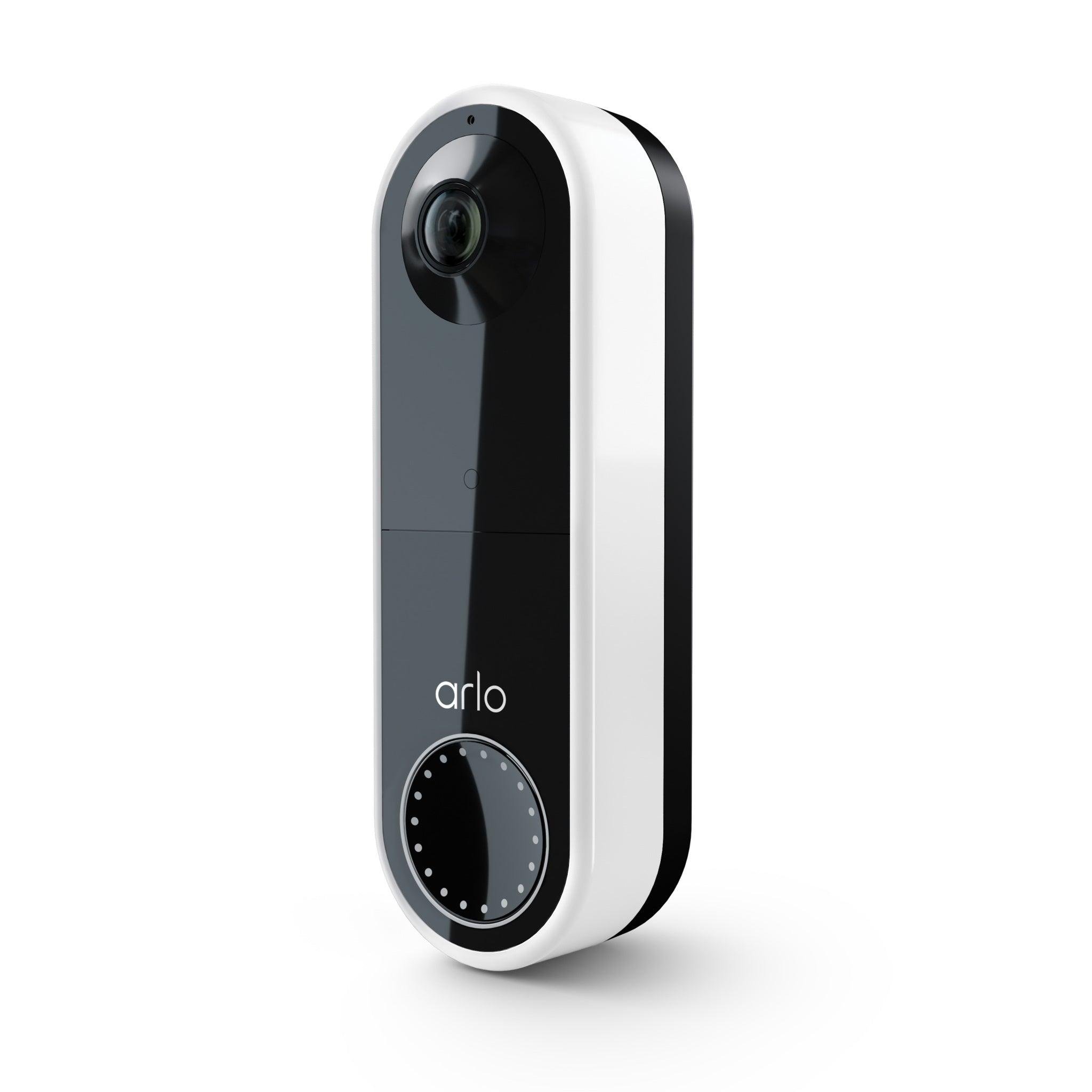 Arlo AVD2001-100NAR Essential Wire-Free, HD Video, 180° View, Night Vision, Video Doorbell White - Certified Refurbished